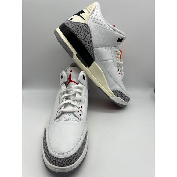 Nike Air Jordan 3 Retro White Cement Reimagined DN3707-100 Mens Size 18 New main image 7